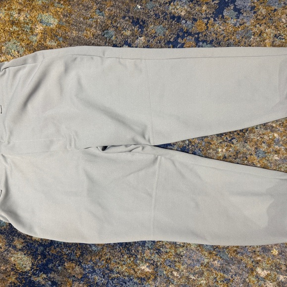 Men's grey baseball pants high leg style calf height - Picture 1 of 3